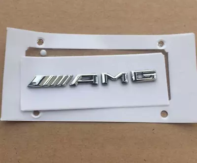 Chrome AMG Interior Dash Control Decal Badge Mercedes-Benz E250 E350 E500 E63 • $22.95