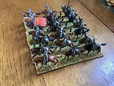 Orion Red 1st Cavalry 21 Painted Cavalry Figures 1/72 Russian Civil War Or WW1 • £34