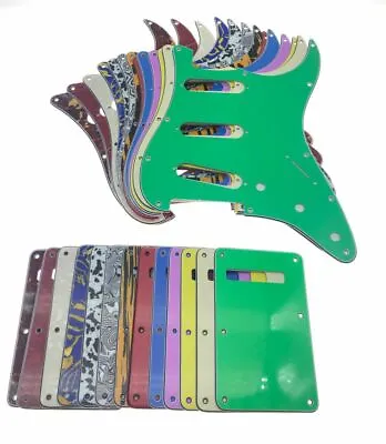 11 Hole ST Guitar SSS Pickguard & Back Plate For Fender Strat Stratocaster • $13.68