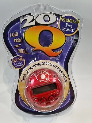 20 Q Version 3.0 Red Electronic Question Game Mattel 2009 New & Sealed Radica • £29.99