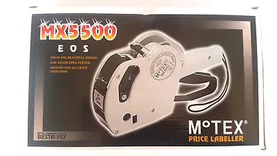 GENUINE MOTEX MX-5500EOS Price Gun (with Hologram) 8 Digits Made In KOREA • $38.40