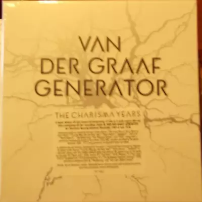 VAN DER GRAAF GENERATOR  THE CHARISMA YEARS - 2021 Umc 17xCD+3 BLU-RAY LTD. ED. • £120