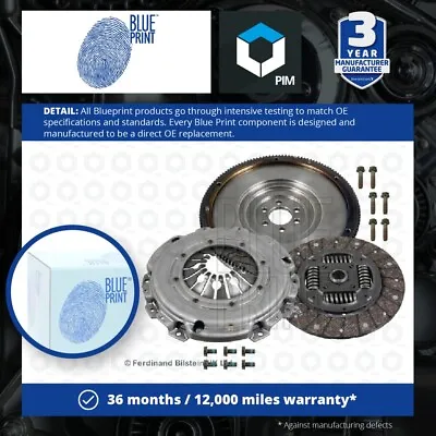 Dual To Solid Flywheel Clutch Conversion Kit Fits AUDI A1 8X 2.0D 11 To 15 CFHD • $287.70