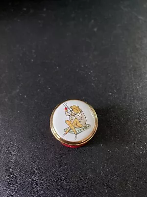 $40 • Buy CRUMMLES ENAMEL BOX BEATRIX POTTER'S JEREMY FISHER FROG  ~  1  Round