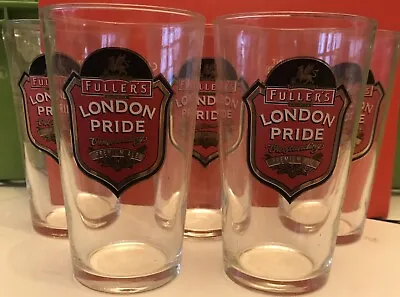 5 X Brand New London Pride Pint Glasses New Stock  Beer Ale Bar • £10