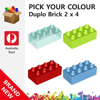 Genuine LEGO™ - Duplo Brick 2 X 4 - 3011 31459 New Parts • $9.90