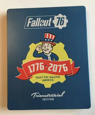 PS4 - Fallout 76 - Game + SteelBook Tricentennial Edition (Playstation 4) • $29.95