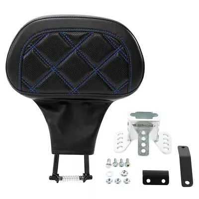 $119 • Buy Driver Rider Backrest Pad Fit For Harley Touring Electra Glide Road King 88-Up