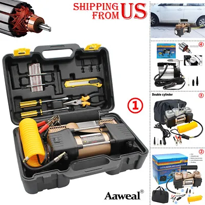 12V Car Tire Pump Portable Air Compressor AIR Inflator Auto 150 PSI HEAVY DUTY • $44.95