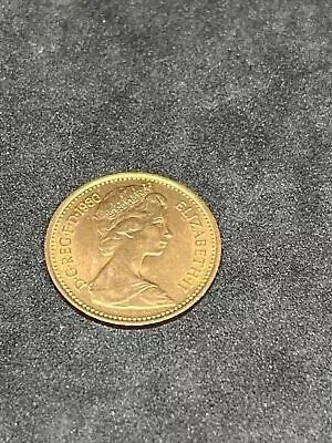 1980 1/2p UK Half Pence New Penny Coin • £1