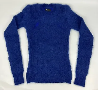 NEW Isabel Marant Pull Alford Luxury Sweater Size L 10 EU 40 Electric Blue Women • $169.90