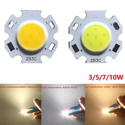 10PCS LED Source COB Chip 3W 5W 7W 10W High Power Light Bulb Lamp Spotlight 11mm • $2.37