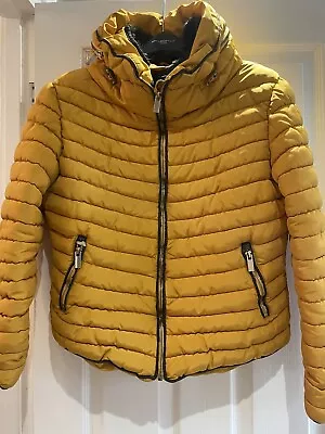 Mustard Padded Coat XL • £6