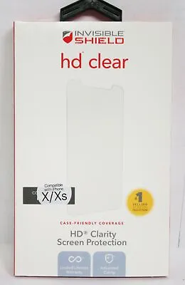 ZAGG InvisibleShield HD Clear Screen Protector For Apple IPhone X / XS  • $10.99