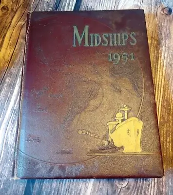 1951 Midships Regiment Of Cadet Midshipman US Merchant Marine Academy Yearbook • $29.95