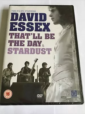 David EssexThat’ll Be The Day & StardustDouble Bill DVDNew & Sealed • £10