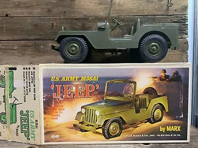 Marx U.S. Army M38A1 'Jeep' No. 4540 In Box • $109.99