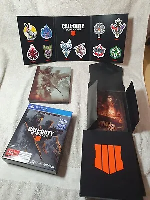 Call Of Duty Black Ops IIII 4 Pro Edition PS4 Game Used VGC *Free Post* • $35