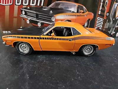 1970 Plymouth  AAR Cuda In Orange.1:18 Scale Acme Part #1806106. Brand New!! • $219.95