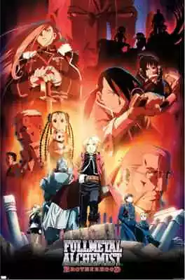 Full Metal Alchemist - Brotherhood PREMIUM  LAMINATED POSTER FILM PRINT QUALITY • $21.70