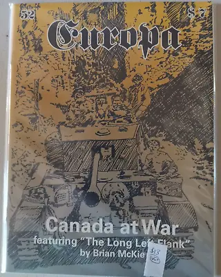 Europa Wargaming Magazine #52 - Canada At War & Long Left Flank VG • $13