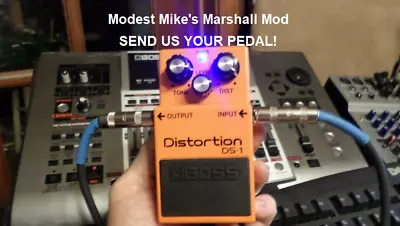  Boss DS-1 Mod Service - Modest Mike's Marshall Mod • $49.99