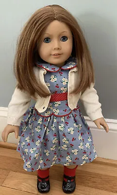 Retired American Girl Emily Doll In Meet Outfit Molly's Friend Toy • $159.99