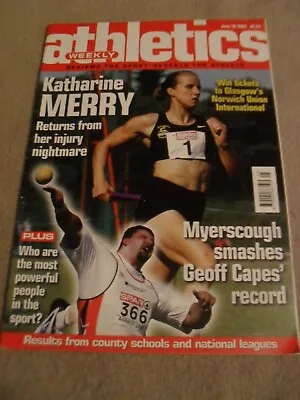£0.99 • Buy Athletics Weekly Issue June 18th 2003 Katherine Merry