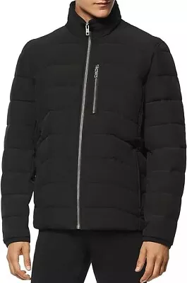 $250 Marc New York Men's Large Black Carlisle Quilted Puffer Down Jacket NWT • $69.99