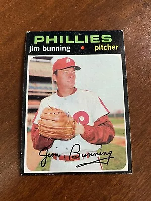 1971 Topps #574 Jim Bunning Phillies 🔥🔥 • $0.99