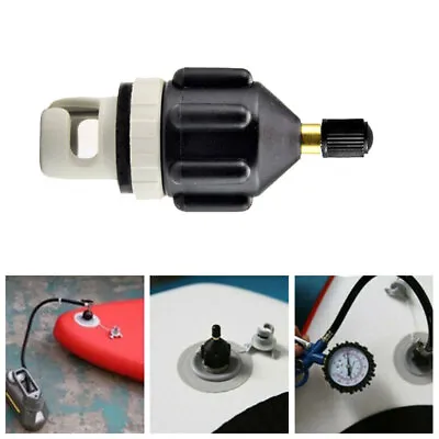 Inflatable Boat Air Valve Fitting Sup Pump Kayak Adapter  Tire Paddle Board Plug • £5.99