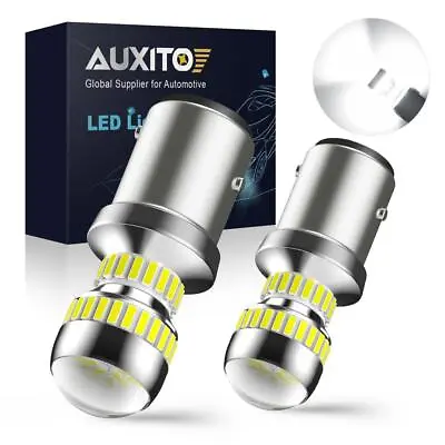 AUXITO SUPER BRIGHT 1157 LED WHITE BULBS For Turn Signal/ Parkingl/ Tail Light A • $14.99