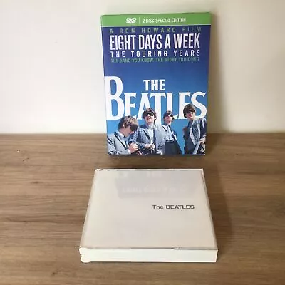 The Beatles Eight Days A Week DVD Set + The White Album CD (101) #602 • $54.99