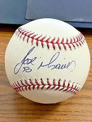 JOSE MIJARES SIGNED AUTOGRAPHED OML BASEBALL!  Twins Giants Royals!  • $39.99