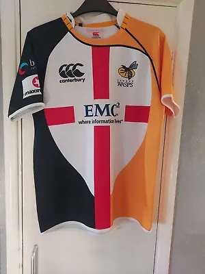 London Wasps Rugby Shirt Size Large By Canterbury  • £30