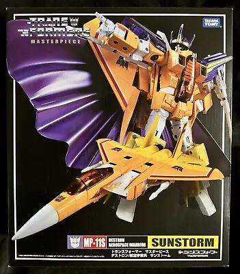 MP-11S Sunstorm Transformers Masterpiece AUTHENTIC Takara NEW MISB SEALED • $299.99