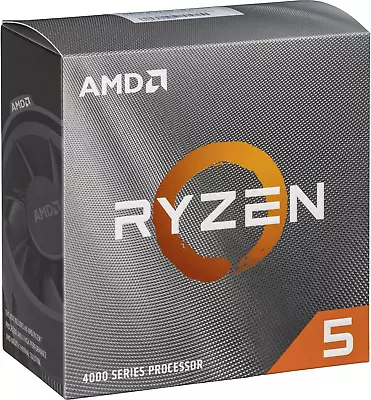 AMD Ryzen 5 4500 6 Core 12 Thread Unloc. Desktop Processor Wraith Stealth Cooler • $99.32