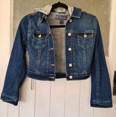 Forever New Womens Cropped Denim Jacket Size 6 • $19