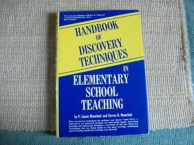 Handbook Of Discovery Techniques In Elementary School Teaching By P. Mamchak • $9.99
