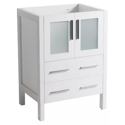 Fresca Torino 24  White Modern Bathroom Cabinet • $559.96