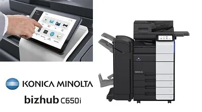 Konica Minolta Bizhub C650i Color Copier Printer Scanner Network FREE DELIVERY • $16800