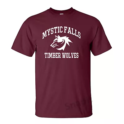 The Vampire Diaries Inspired T-shirt Mystic Falls Salvatore Front Print T-shirt • £5.99