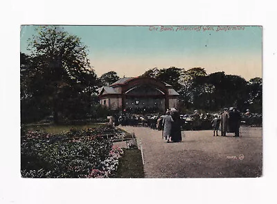 Printed Postcard The Band Pittencrieff Glen Dunfermline ( Scotland ) • £3.99