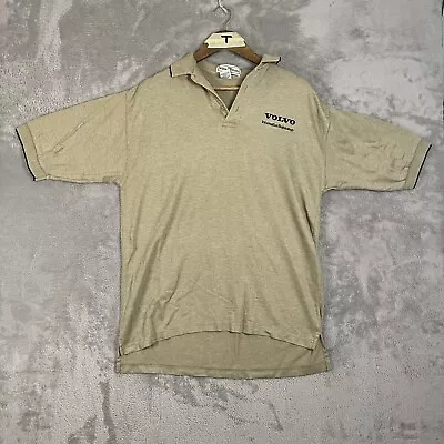 Vintage 90s Volvo Polo Shirt - Mens Size Large - Embroidered • $18.99