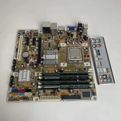 HP Asus 492774-001 IPIBL-LB Motherboard W/ Intel Core 2 Quad Q8200 4GB Ddr2 • $29.95