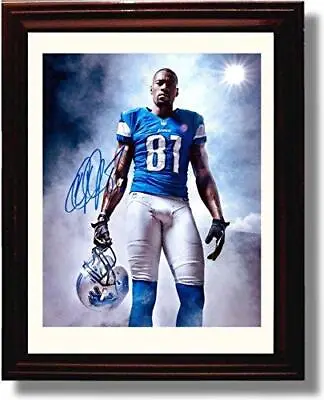 8x10 Framed Calvin Johnson  Megatron  - Detroit Lions Autograph Promo Print • $14.99