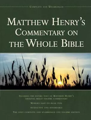 Matthew Henrys Commentary On The Whole Bible 1 • $17.19