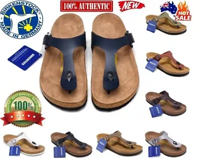 Birkenstock Gizeh Birko-Flor Beach Sandals Regular US EU Shoe Size 35-45 Unisex • $68.28
