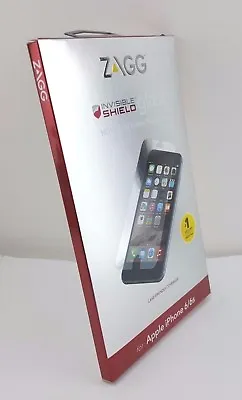 Zagg Apple Iphone 6 7 8 Invisible Shield Screen Protector Glass Case Friendly  • $7.99