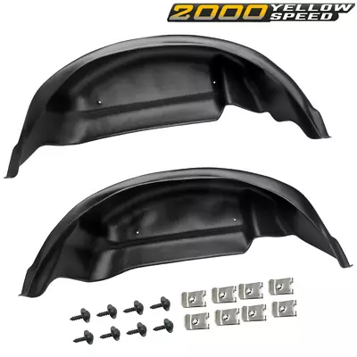 Fit For 2015-2020 Ford F-150 F150 Black Rear Wheel Well Guards Fenders Kit 1Pair • $89.80